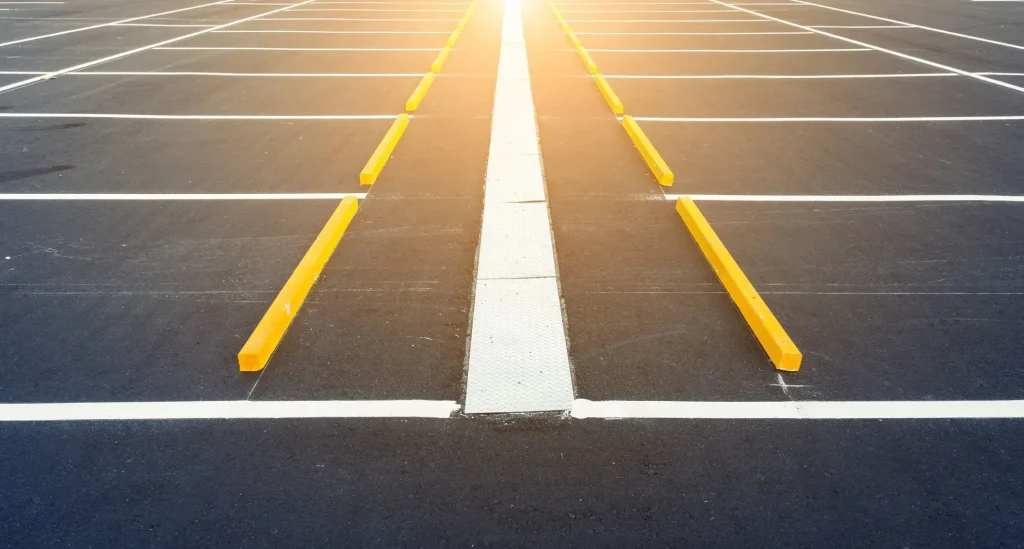 parking lot striping